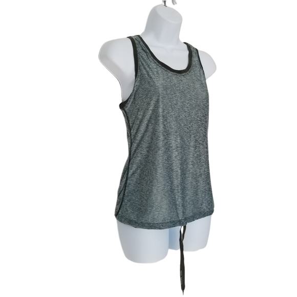 Agua Bendita Camiseta Martinica Semi Sheer Sleeveless Drawstring Hem Tank Size S - Picture 9 of 12